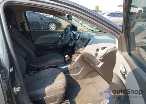 2013 Chevrolet Sonic Lt Auto из США, поврежденный, VIN 1G1JC5SH7D4170259